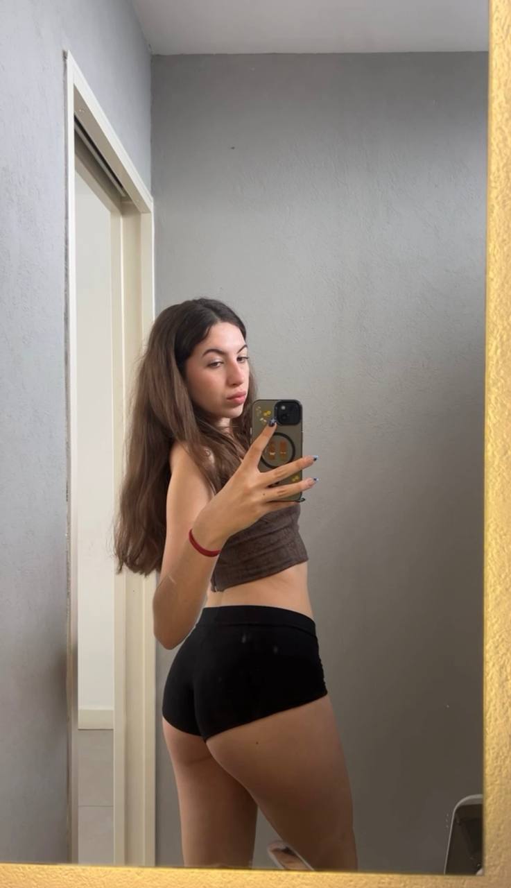 Amber in her underwear in Donetsk