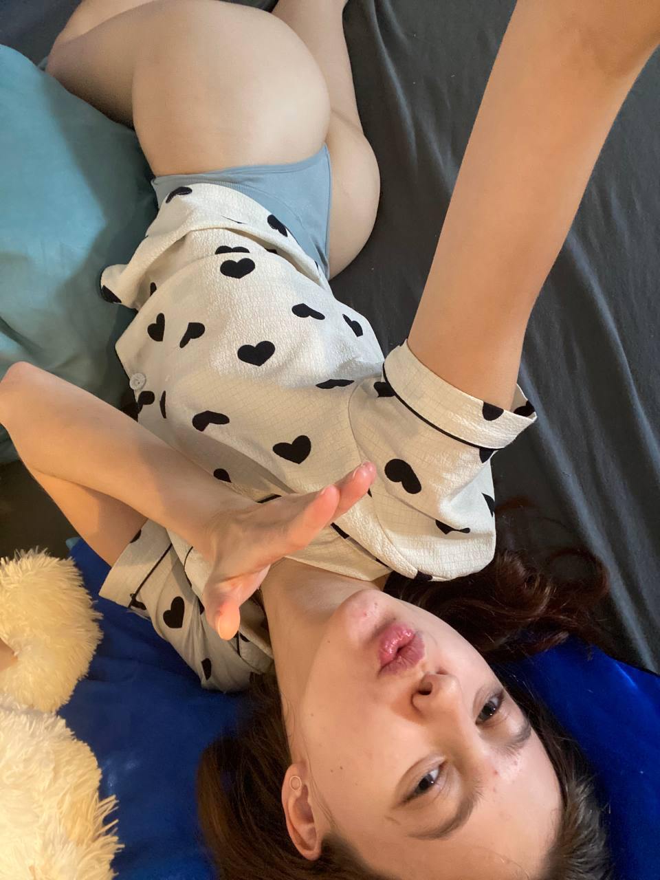 A cozy shot with Your princess — straight from Donetsk