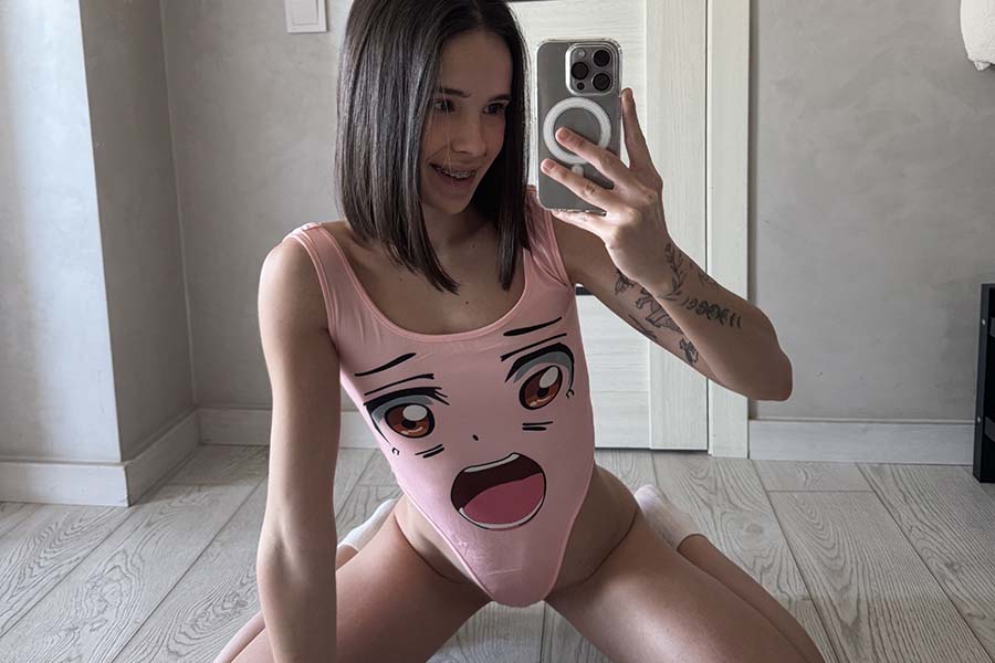 Model Tina in Donetsk